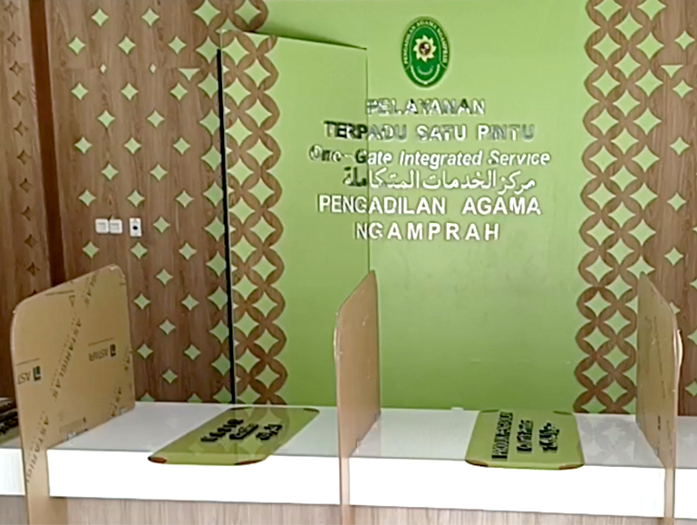 Huruf Timbul Stainless Untuk Branding Bank